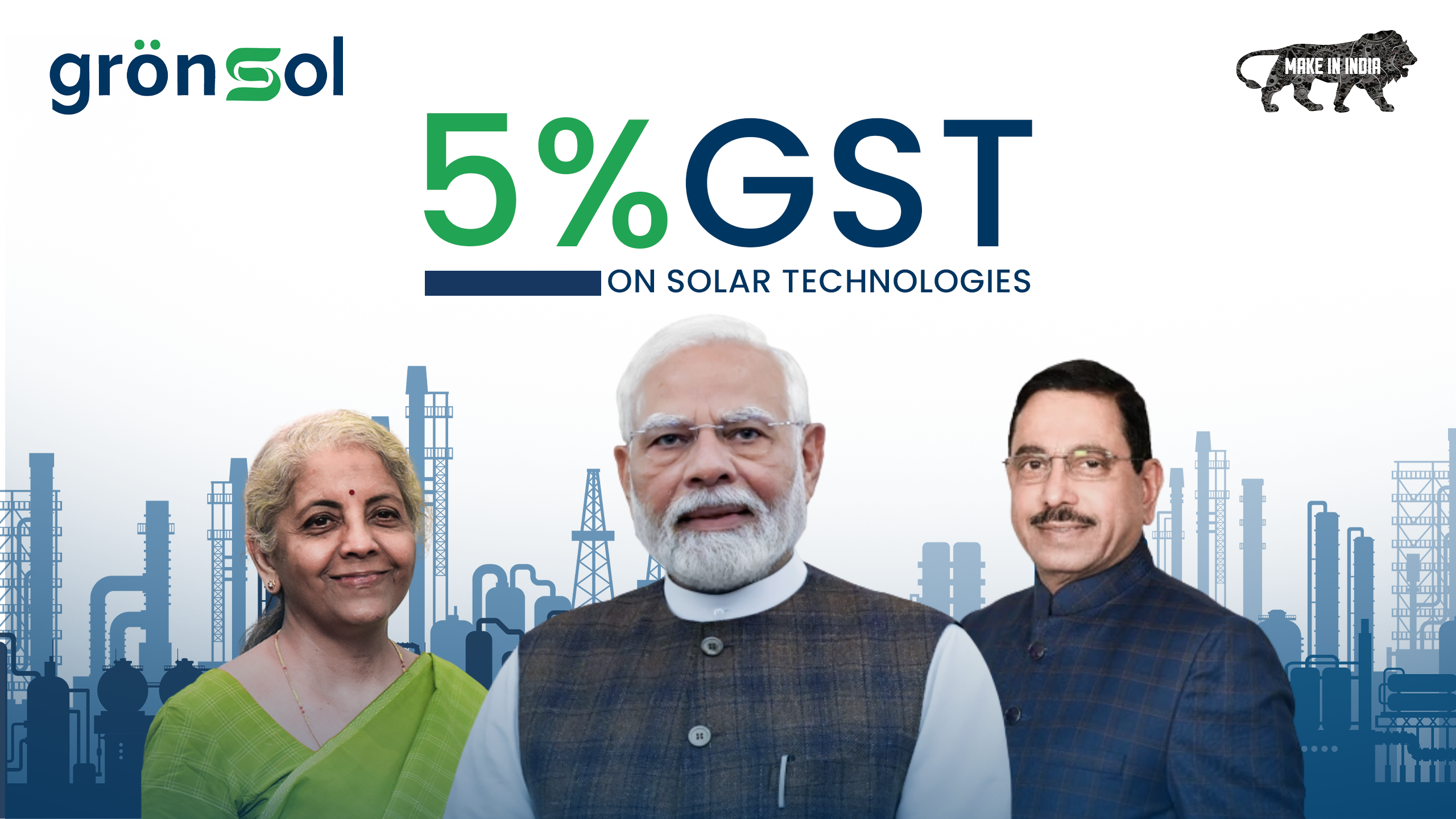 gst blogg 5% GST Solar Gst