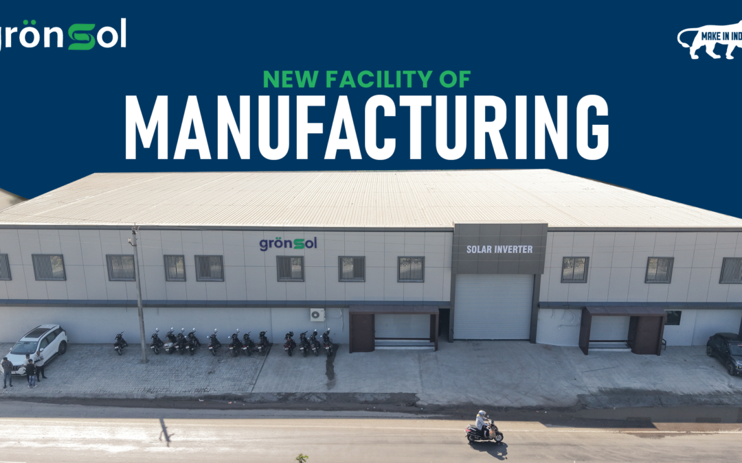 Gronsol Launches New Solar Inverter Manufacturing Facility in India