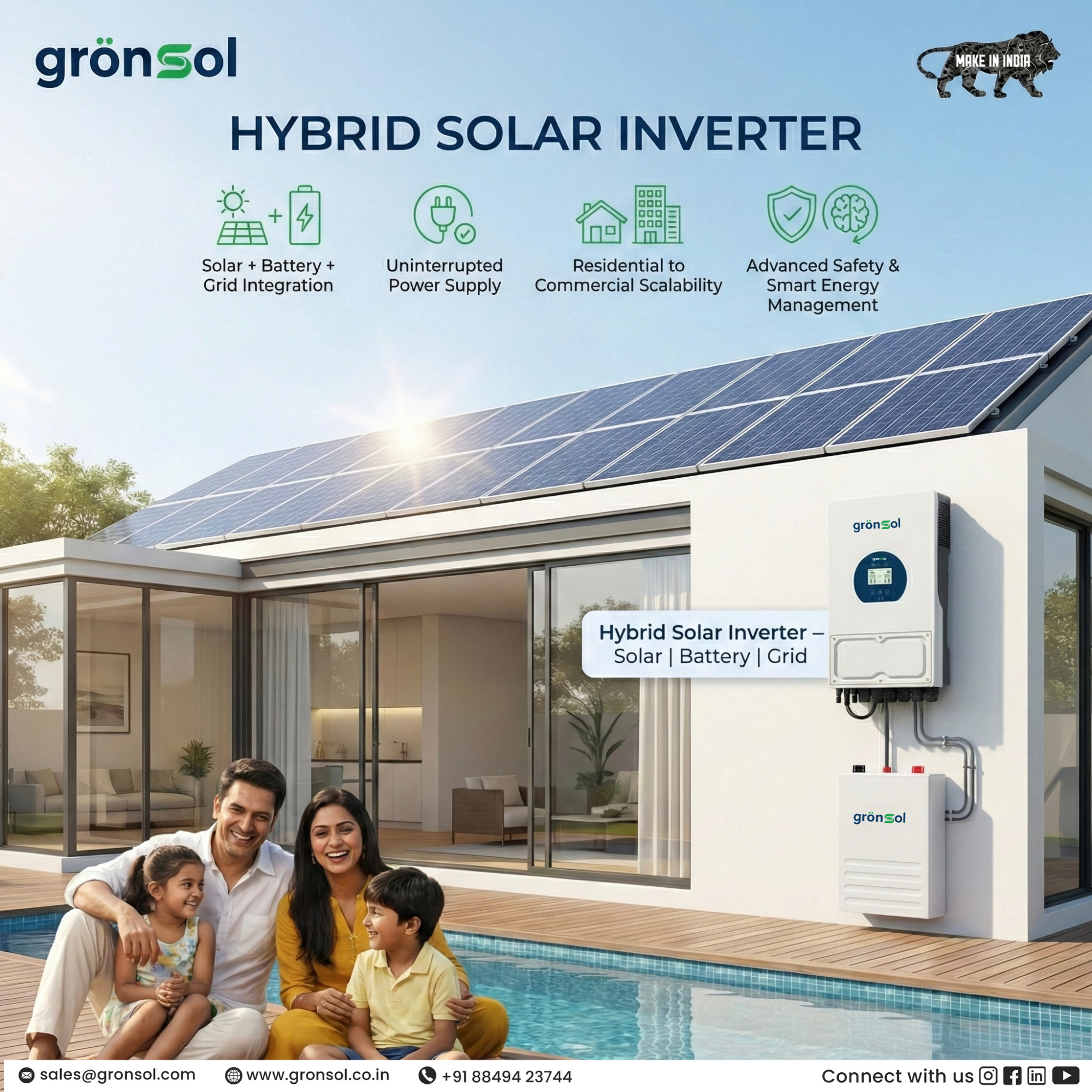 3Kw P1 Hybrid Solar Inverter 7 3Kw P1 Hybrid Solar Inverter - Image 7